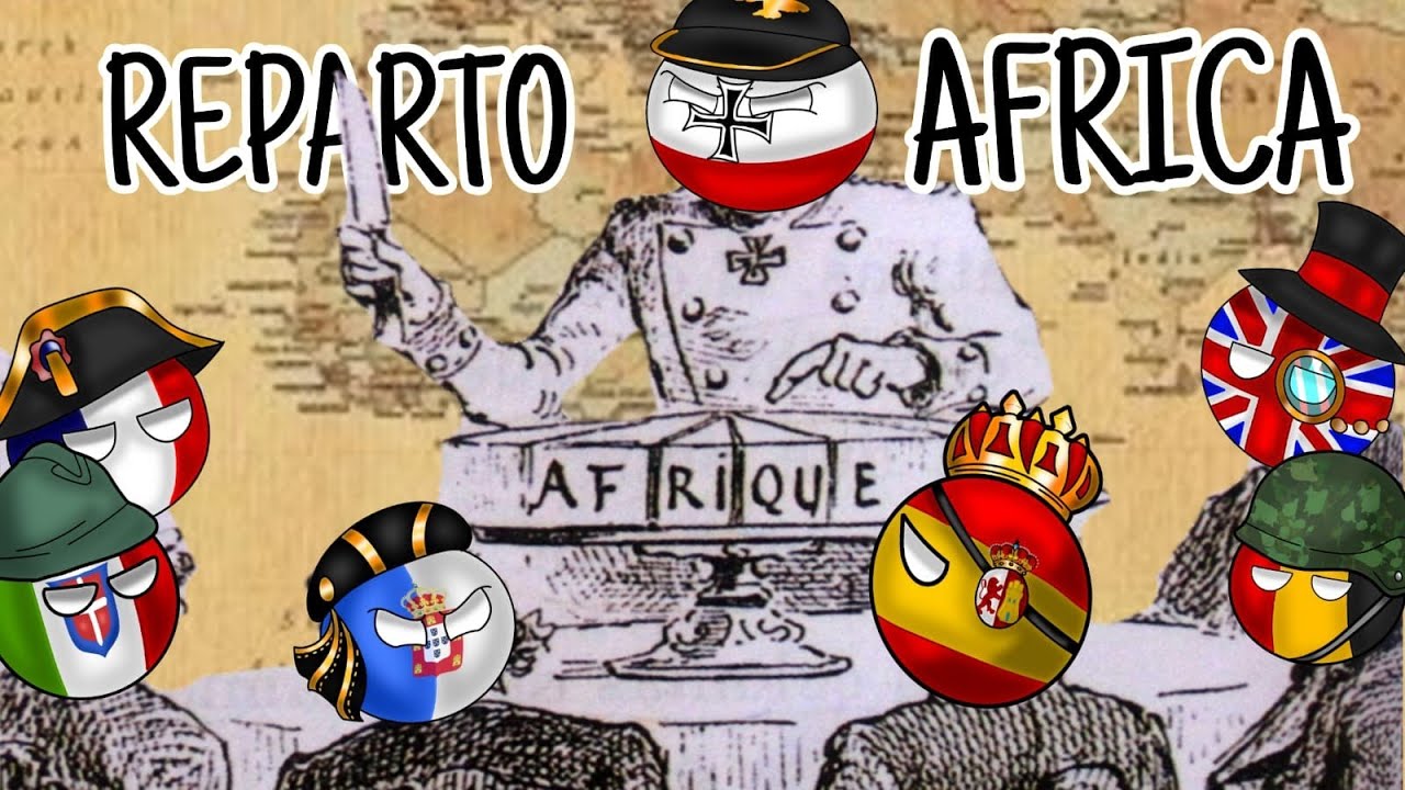 Top de los países más grandes durante el reparto de África (1.914).