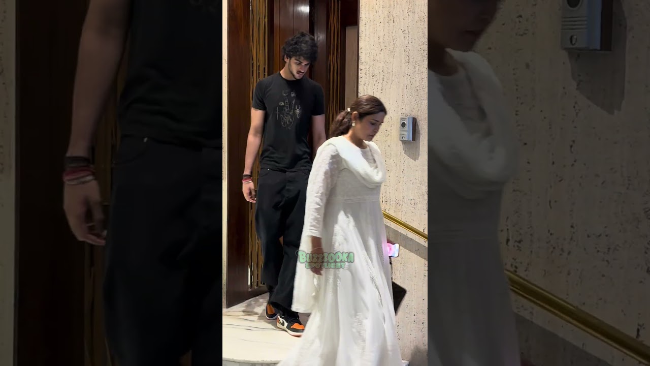 Ronit roy and fam pays their respect at Manish Malhotra Home💔💐#buzzookaspotlight #ronitroy