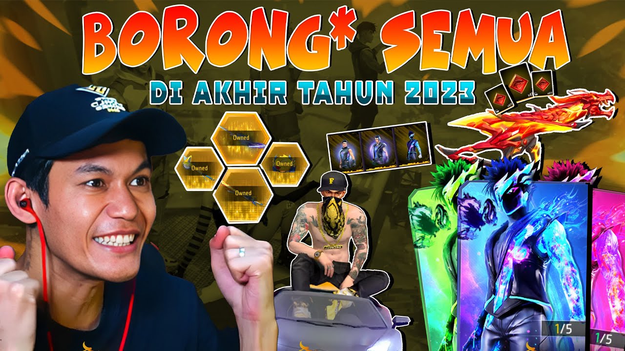 Gua Beli Semua Event Free Fire Di Tahun 2023 Sebelum 2024 ! Resmi Namatin Shop FF Akhir Tahun
