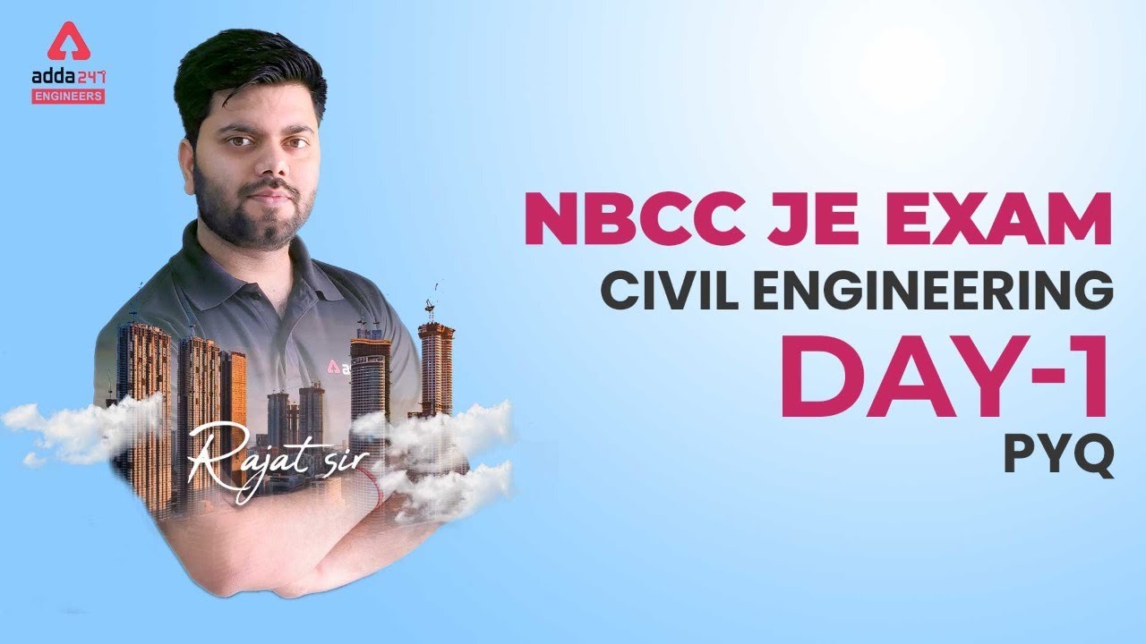 NBCC JE 2022 | NBCC JE Civil Classes | Previous Year Question Paper #1