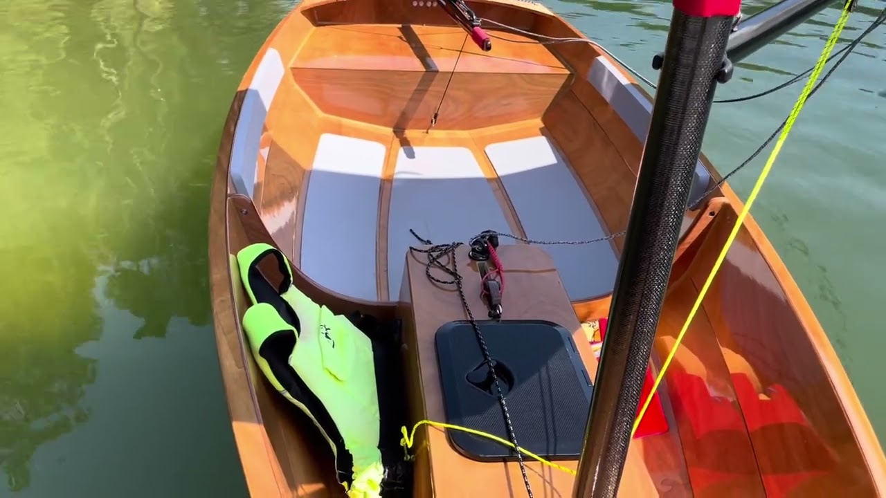 P. T. SPEAR - Third Boat Build - Episode #15  Launching and Sailing 