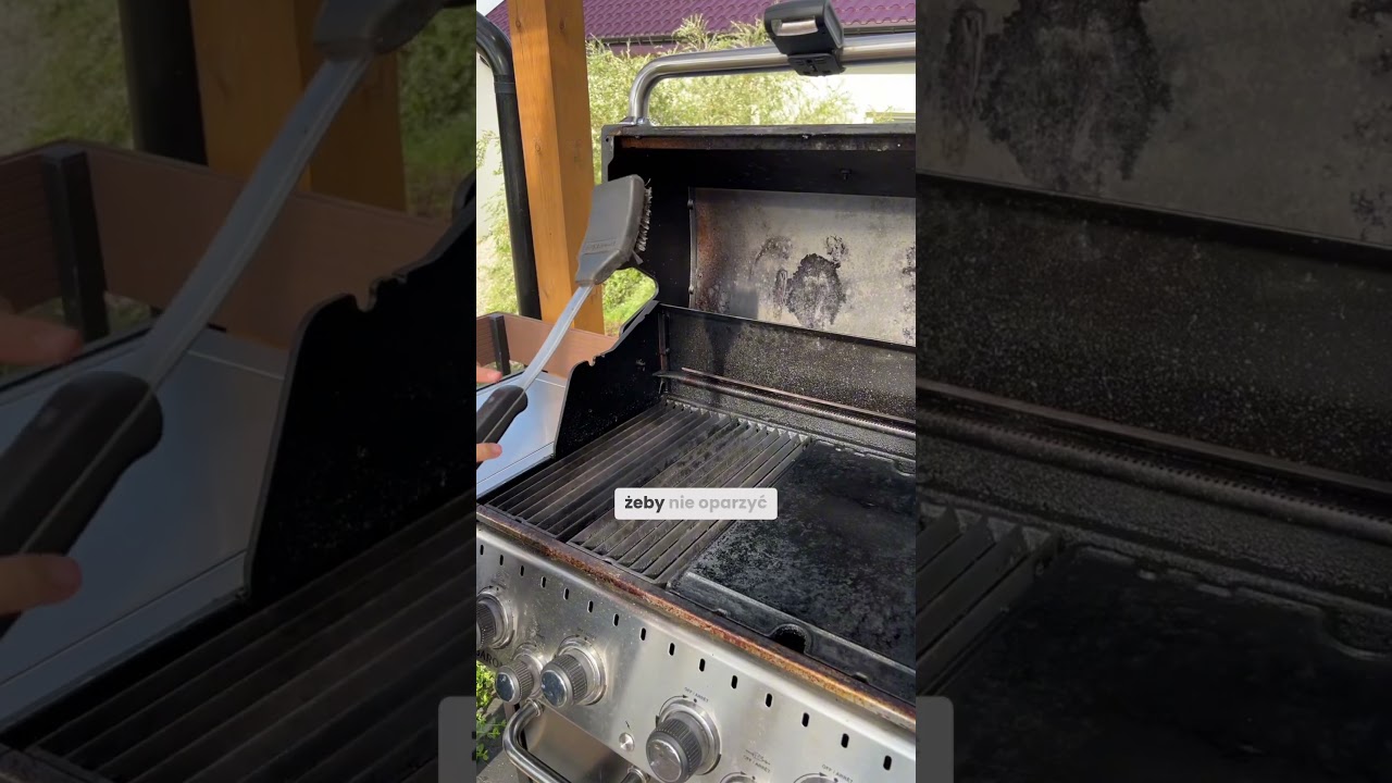 Jak wyczyścić ruszt żeliwny? Szybki spos&oacute;b #rusztżeliwny #grillgazowy