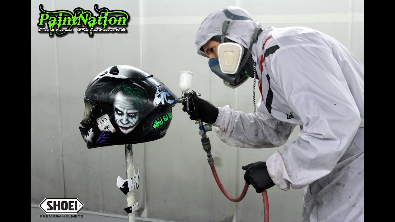 Marvel DC custom painted Shoei X-spirit 3