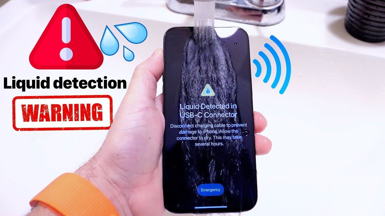 NEW iPhone Liquid Detected Warning