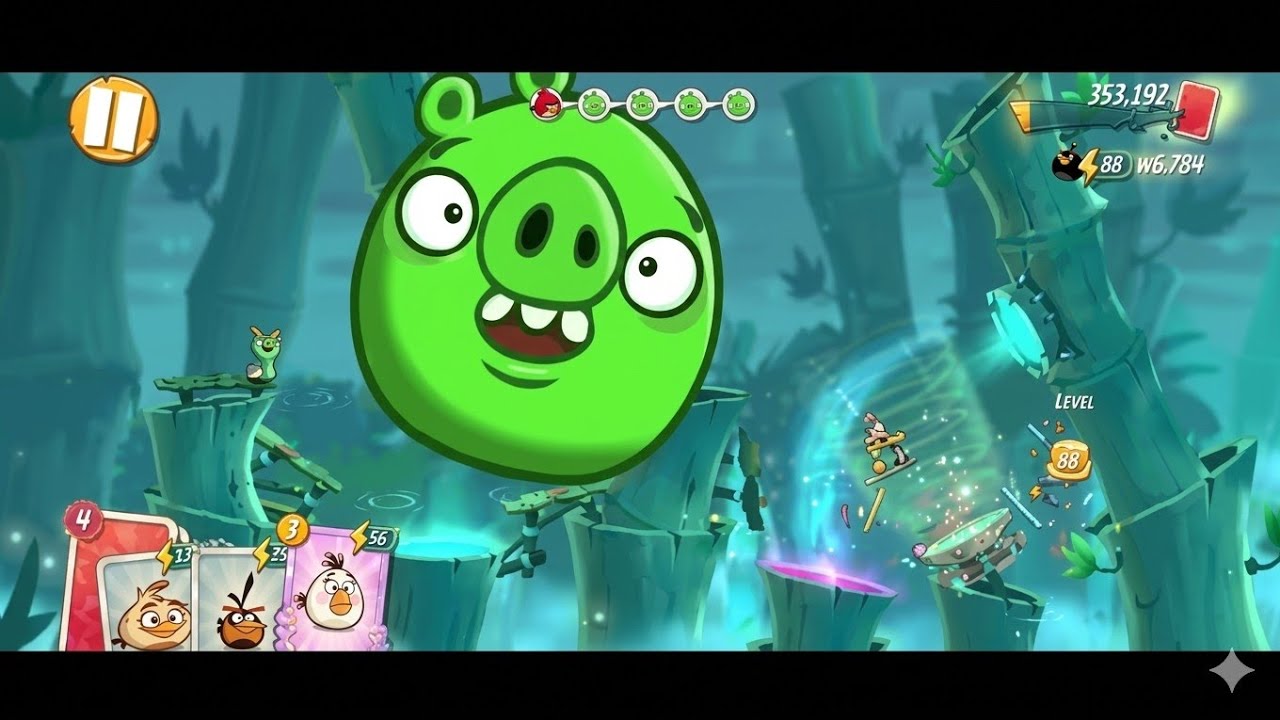Angry Birds Crazy Boss Battle – 3 Levels, Final Boss Level Needed 4 Extra Birds but Finally Won! 🎮