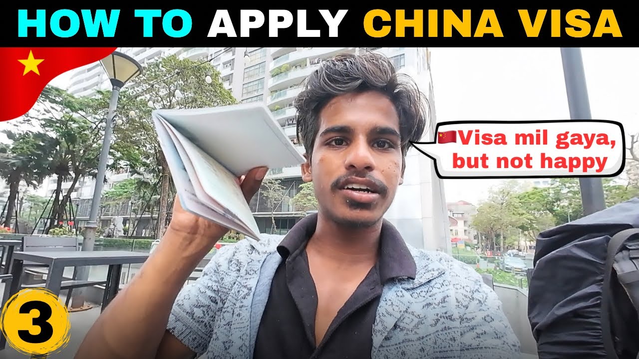 I GOT CHINA VISA WITH 0% HOPE 100% MONEY | Chinese Visa 2025