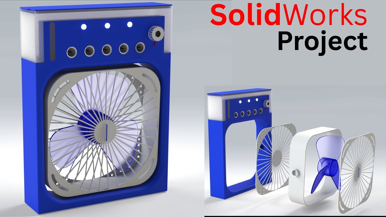 Step-by-step Mini Cooler design in हिंदी |