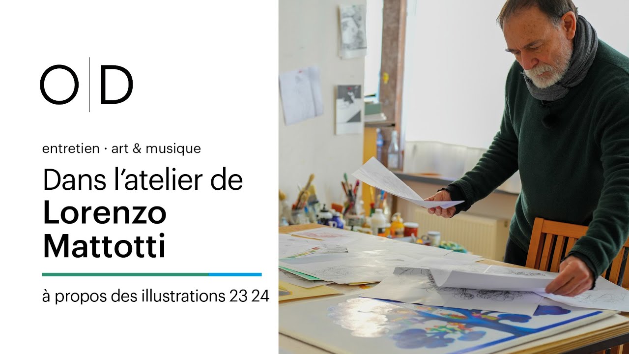 Interview | Lorenzo Mattotti réalise les illustrations de l'Opéra de Dijon | 2023 2024
