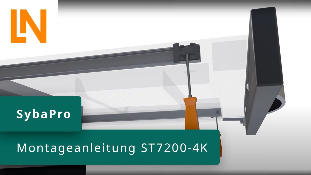 Laborstand SybaPro - Laborsysteme mit SybaLab Labortechnik | Montageanleitung