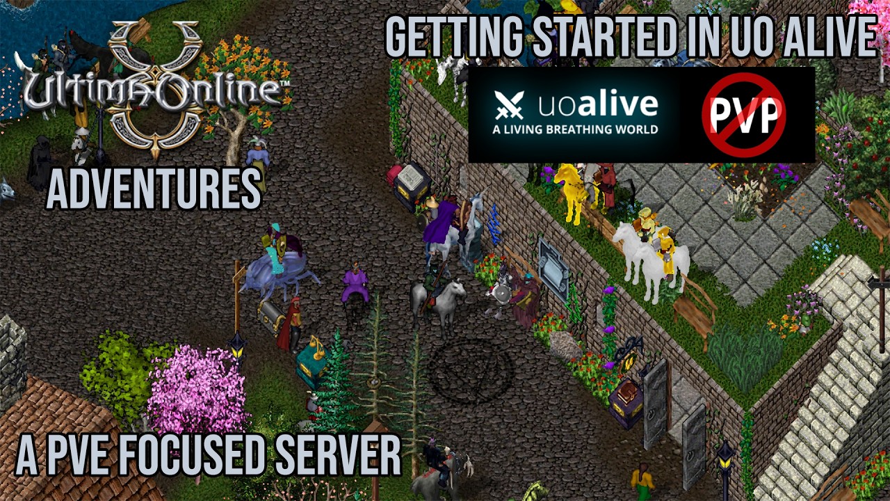 Приключения в Ultima Online &mdash; Начало работы на UOAlive (сервер, ориентированный на PvE)
