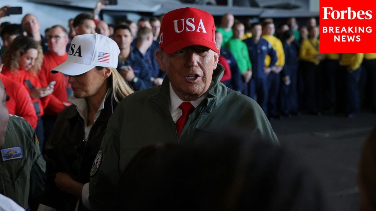 WATCH LIVE: President Trump Delivers Remarks To Service-Members At Naval Station Norfolk