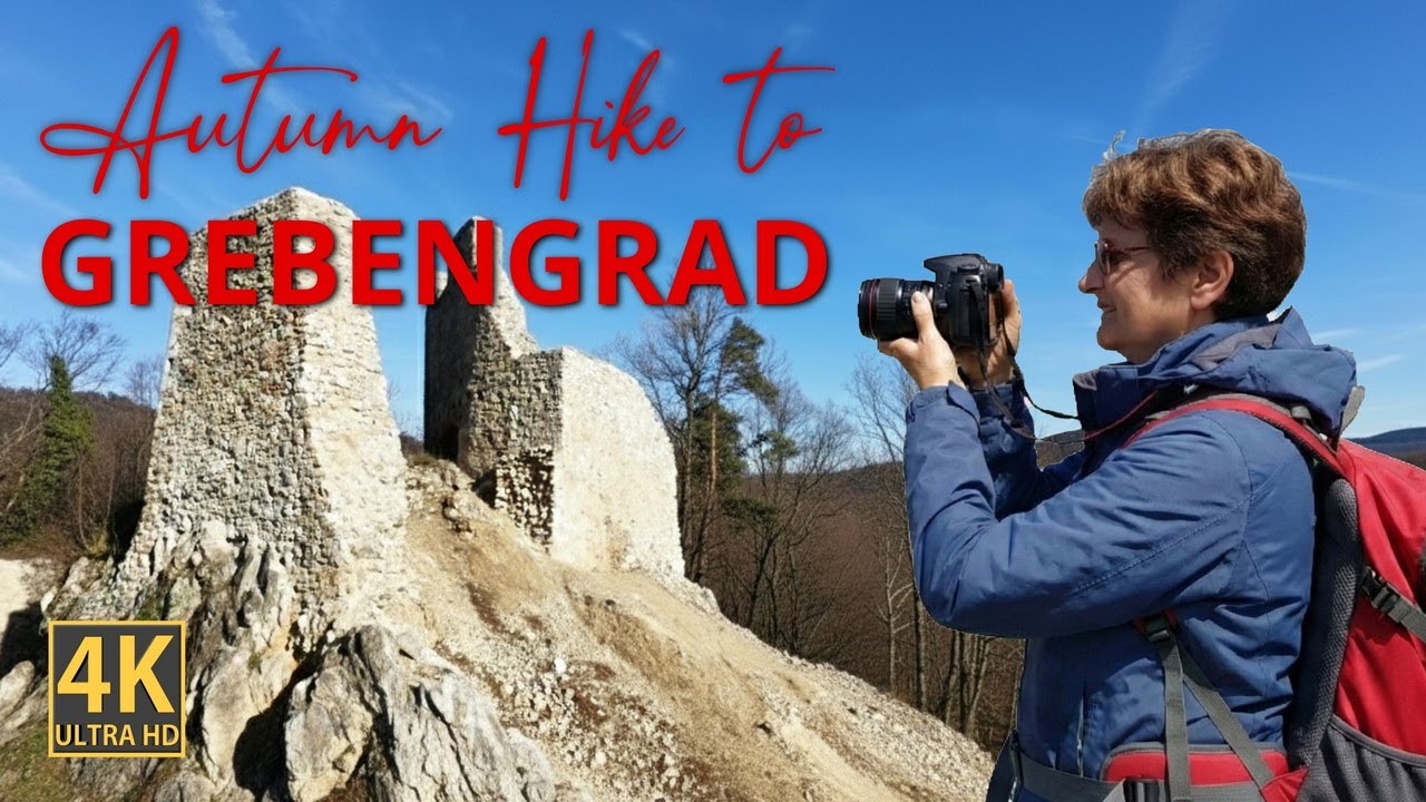 Grebengrad Fortress Autumn Hike || Hrvatsko Zagorje Trail Adventure || 4K