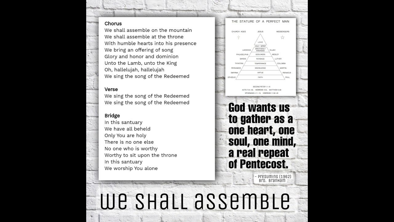 song - We shall assemble ∆