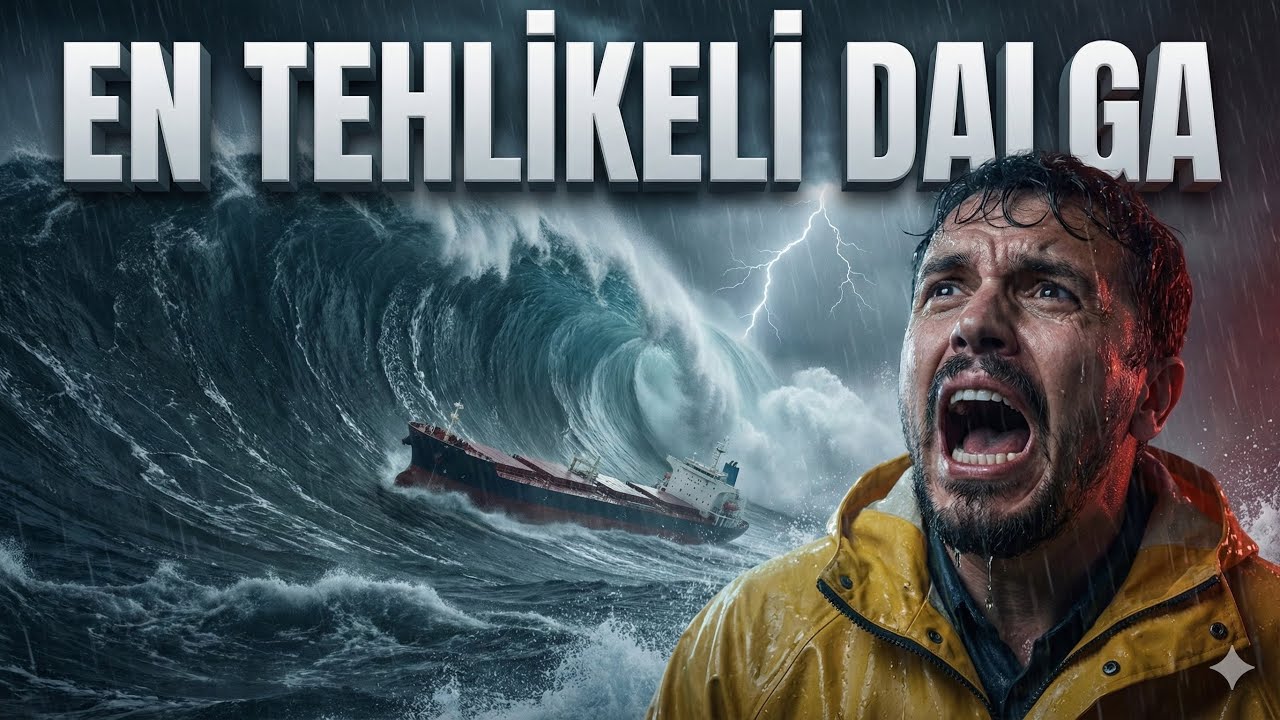 GEMİYİ İKİYE B&Ouml;LEBİLİR: Fırtınadan Daha Tehlikeli Olan 'Swell' Dalgaları 