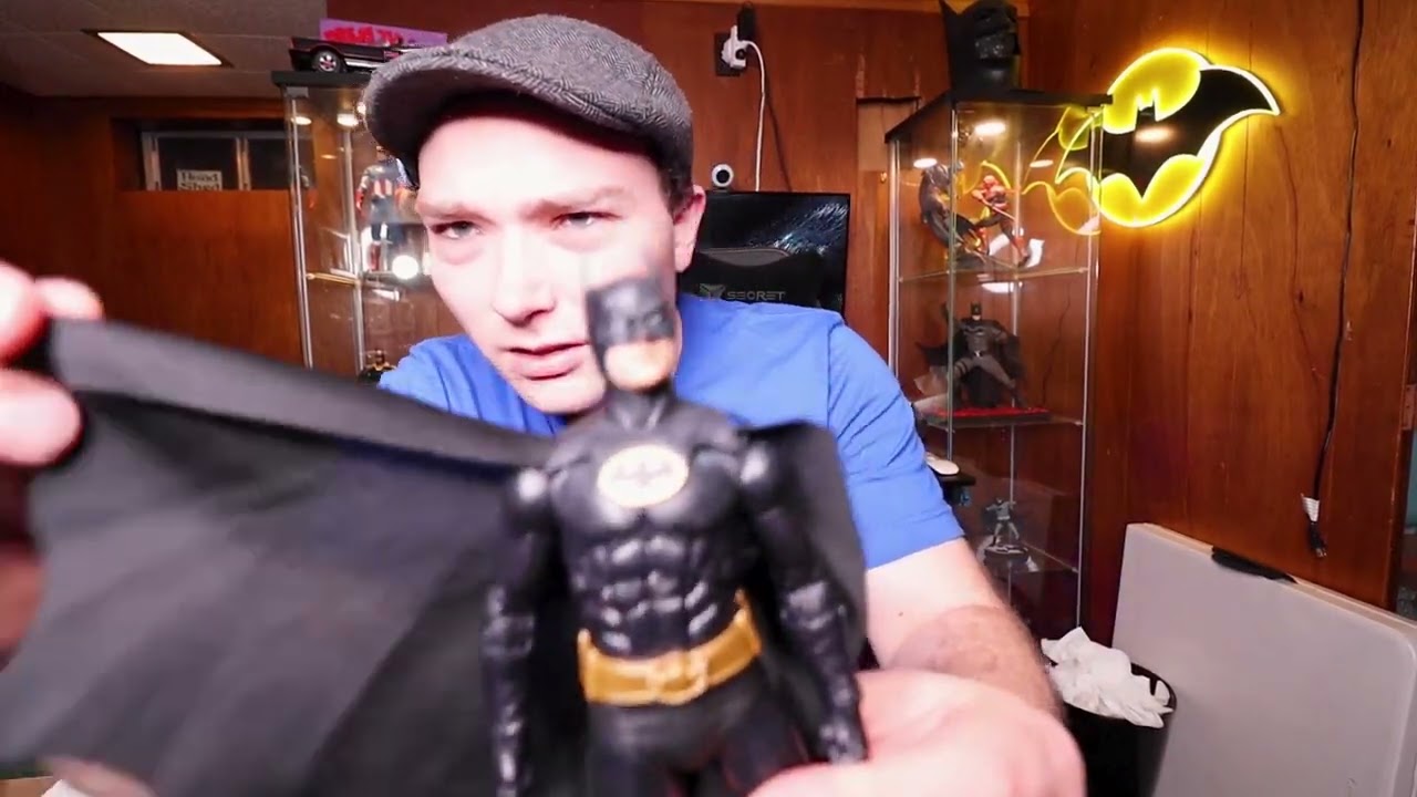 Batman & Batmobile   McFarlane toys unboxing