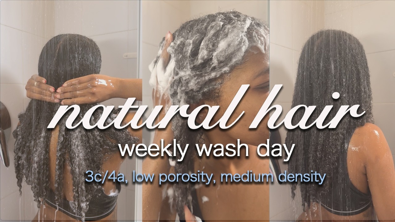 Natural Hair Wash Day Routine (Start to Finish) + Fenty Comeback Kid mini Review