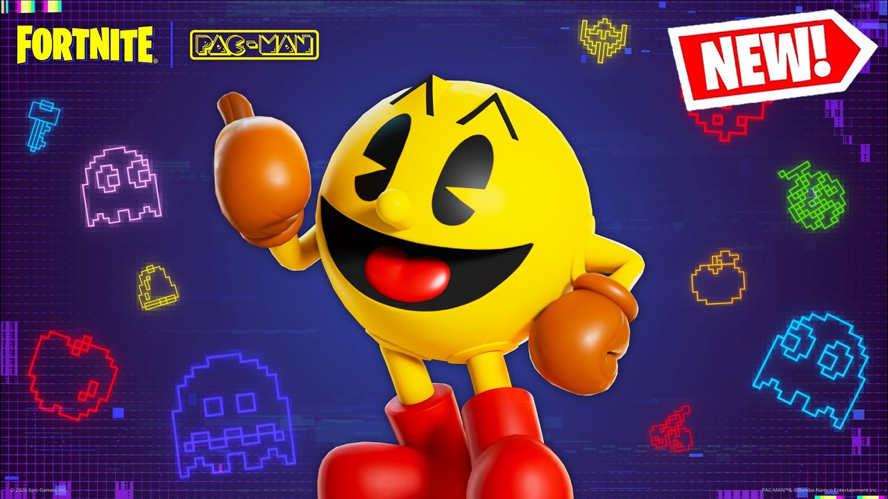 НОВЫЕ СКИНЫ PAC-MAN И IRONMOUSE УЖЕ В FORTNITE!