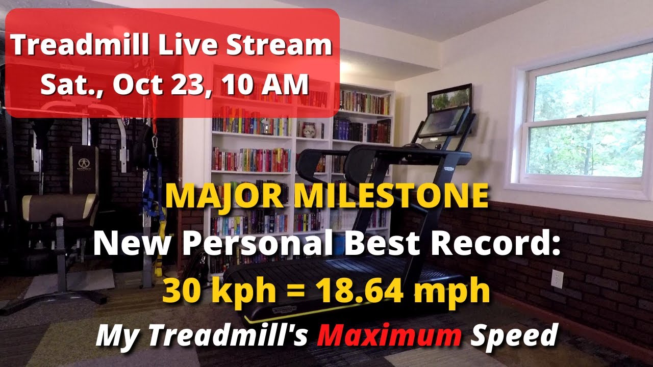 I ran 30 km/h (18.64 mph) 🏃‍♂️, The Skillrun Treadmill's Top Speed! and my New Personal Best Record