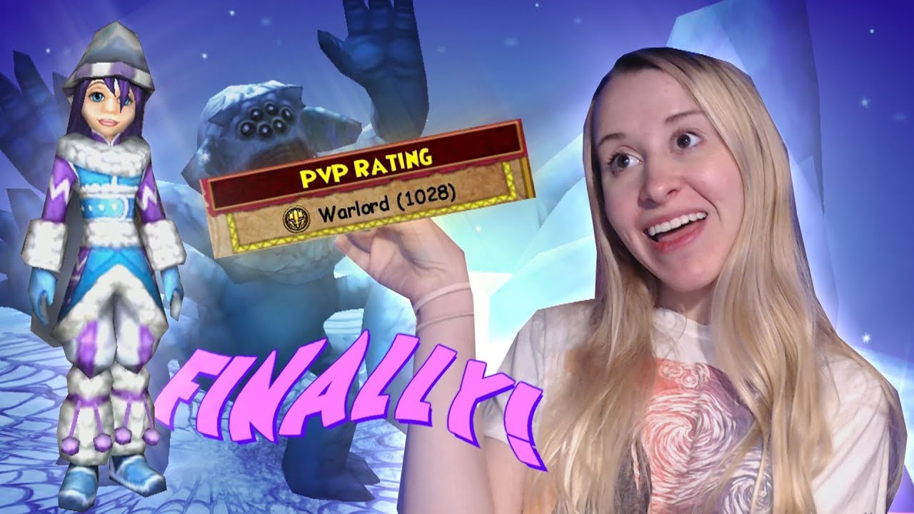 Wizard101 Exalted (100) Ice PVP: i made it to 1K RANK against a STORM SCION!