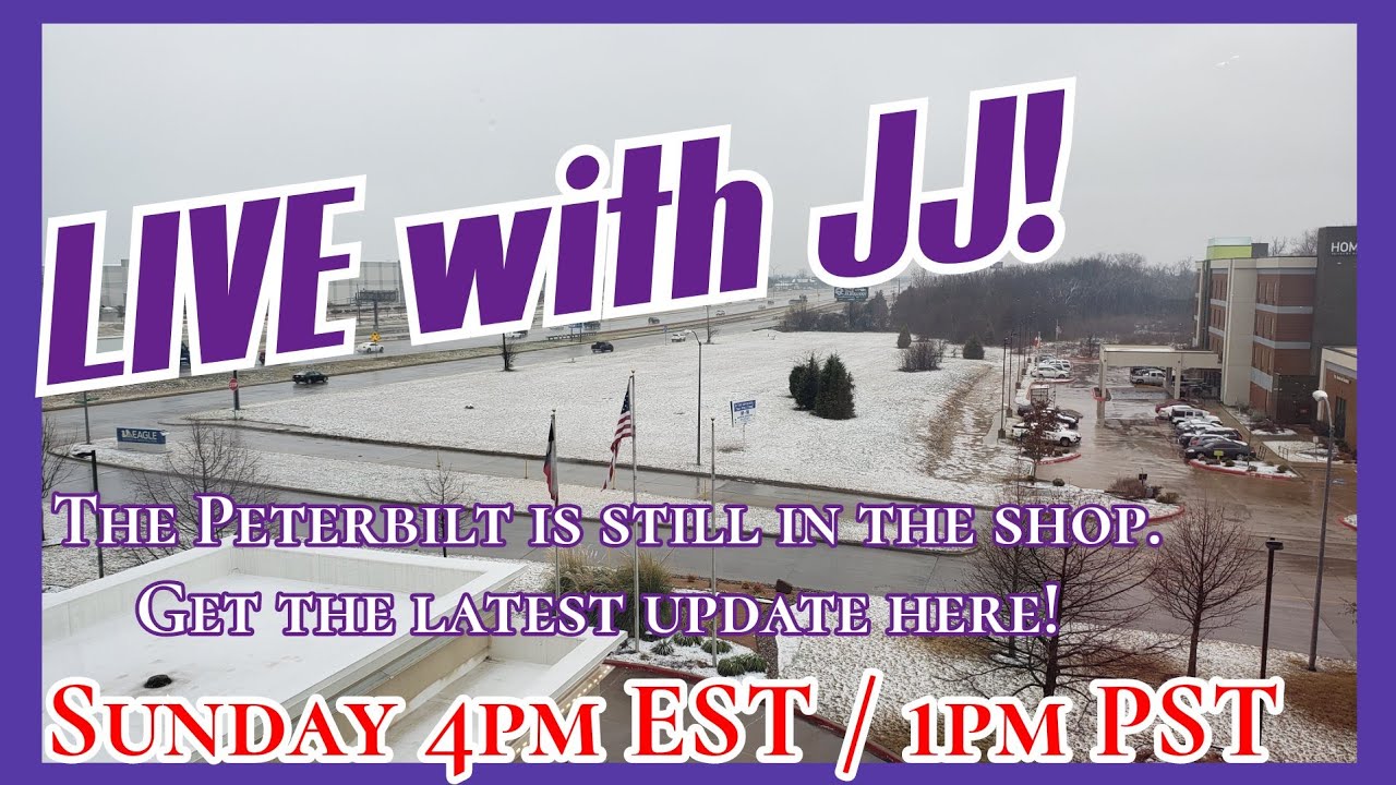 LIVE From Dallas Its JJ The Trucker With A Peterbilt Update
