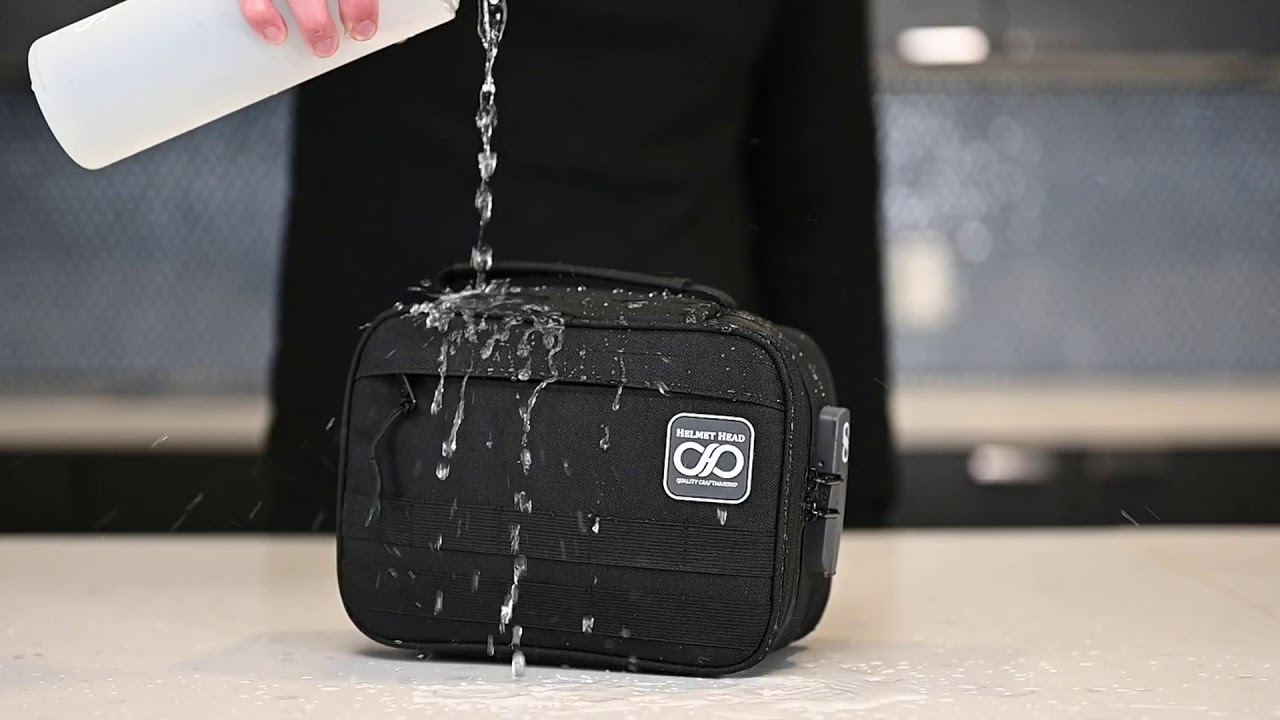 Helmet Head Smell Proof Case with Combination Lock - KB24