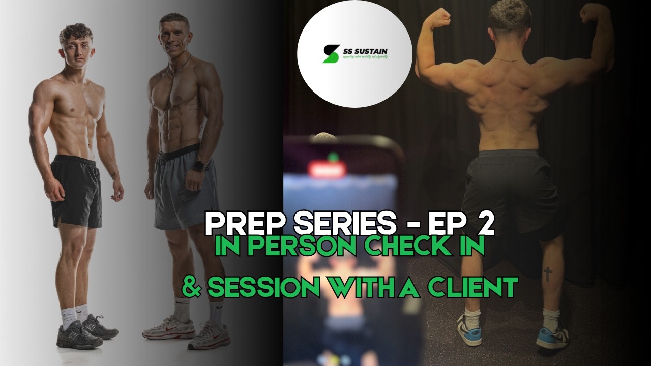 Prep series - EP 2 - Arms & Delts with my client John Tweed