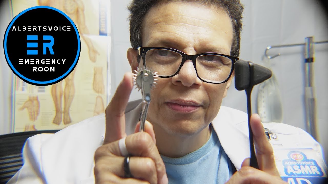 🥼🩺 1 hr. | Professional Style Cranial Nerve Exam | ASMR Roleplay
