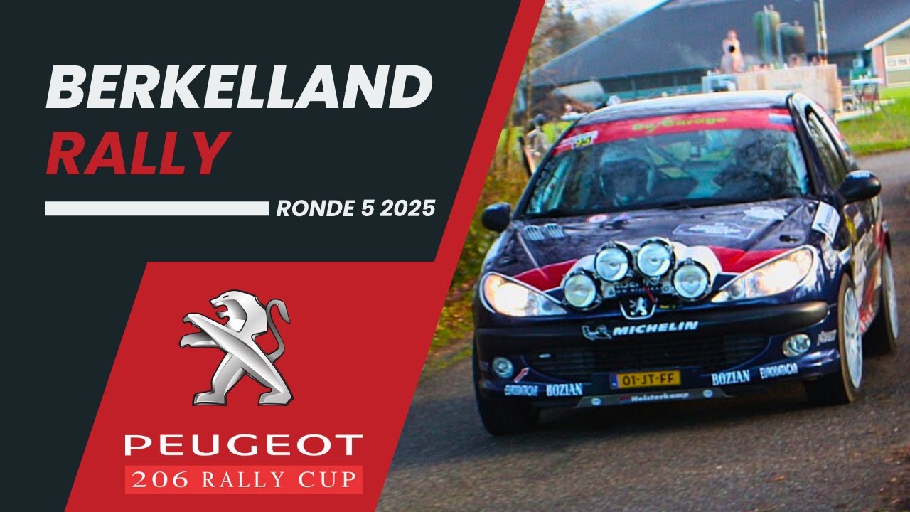 Peugeot 206 Rally Cup - Berkelland Rally 2025