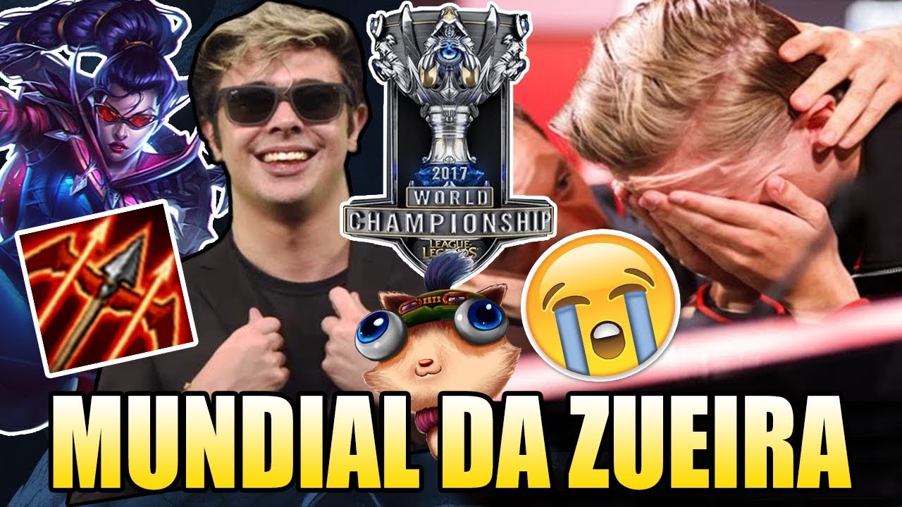 TEORIA DO YODA, REKKLES CHORANDO E VAYNE DE RUNAAN - MUNDIAL DA ZUEIRA