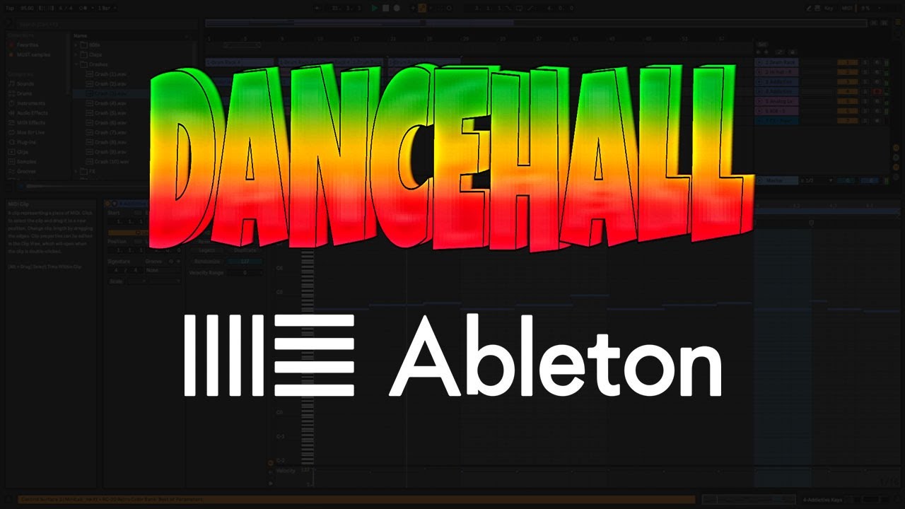 [2021] How To Make Dancehall / Afrobeat Type Beat in Ableton Live