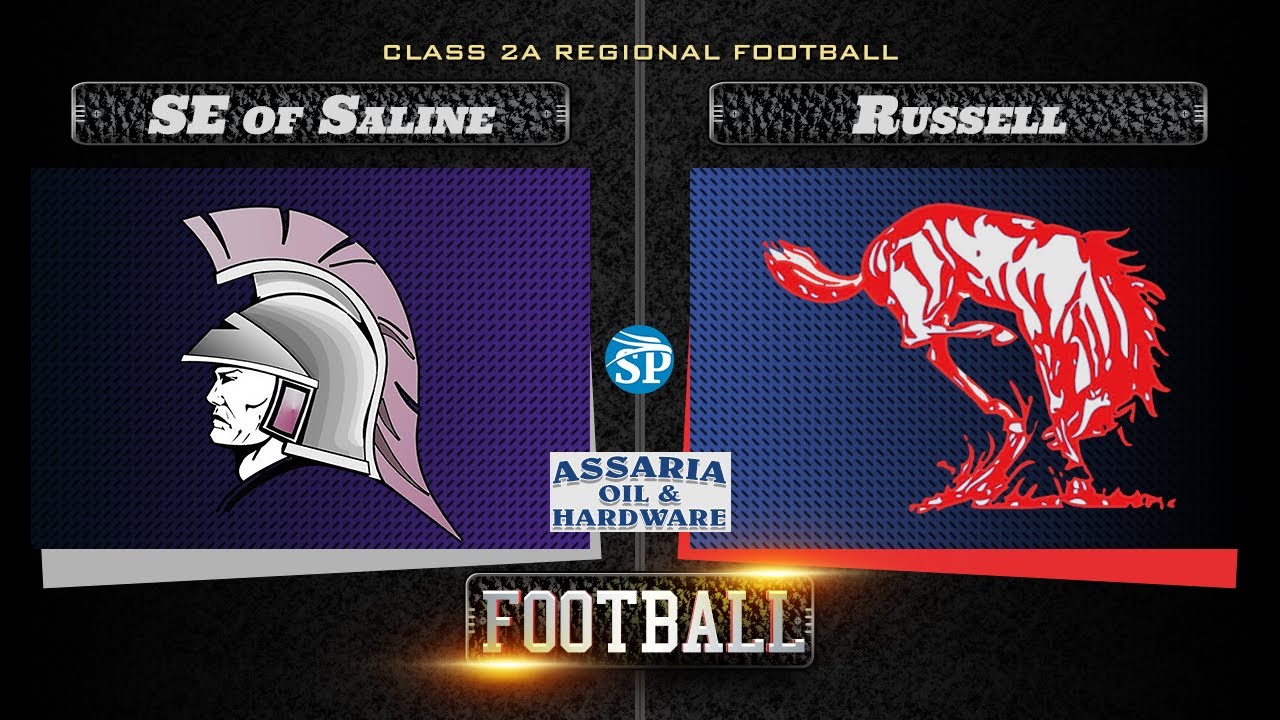 Southeast of Saline Football vs Russell (11/07/25)