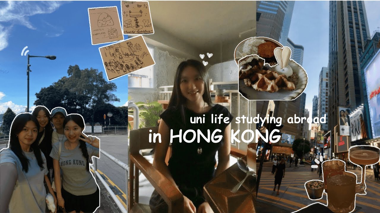 uni life vlog, studying abroad in hong kong 🖇️: cuhk, spending time with friends, exploring the city