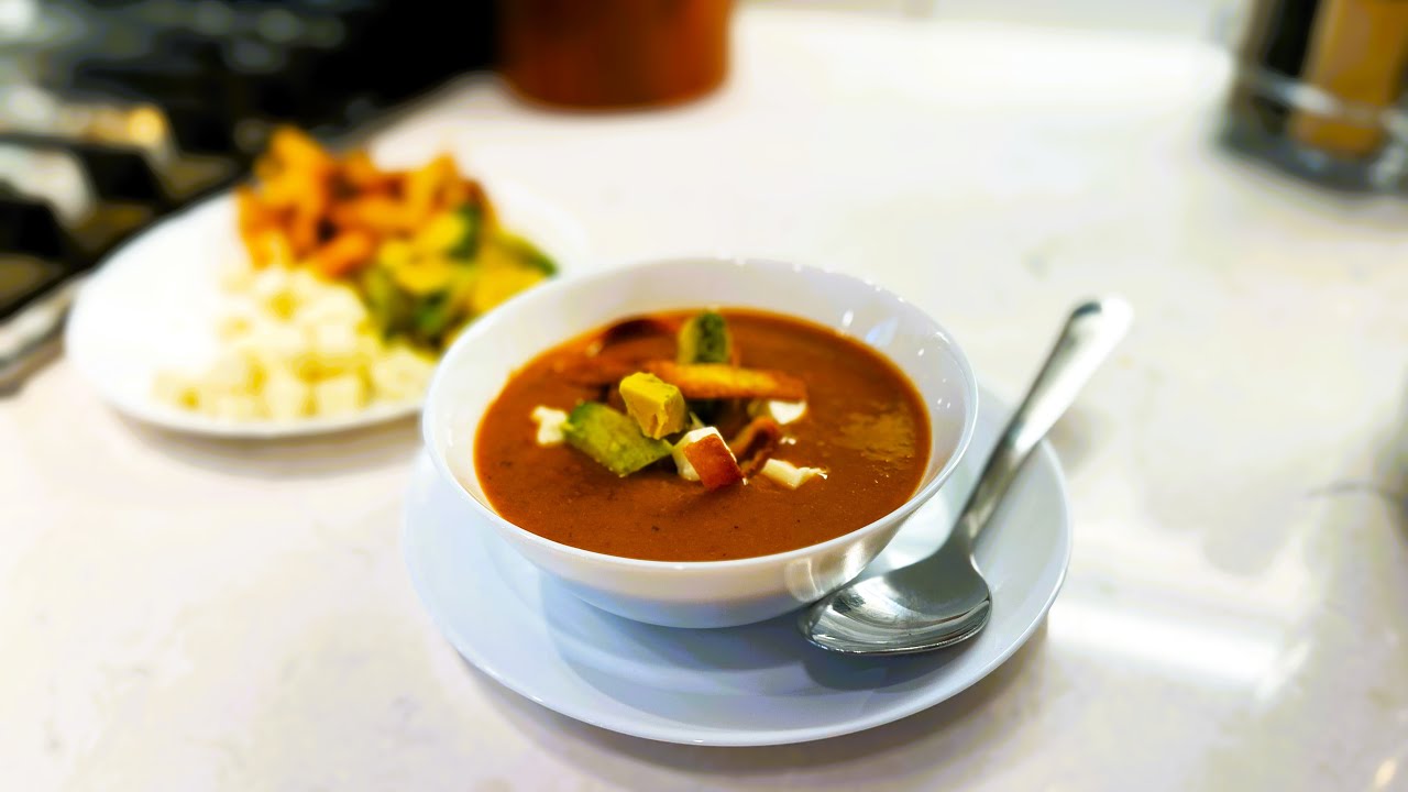 Sopa de frijol o Sopa Conde
