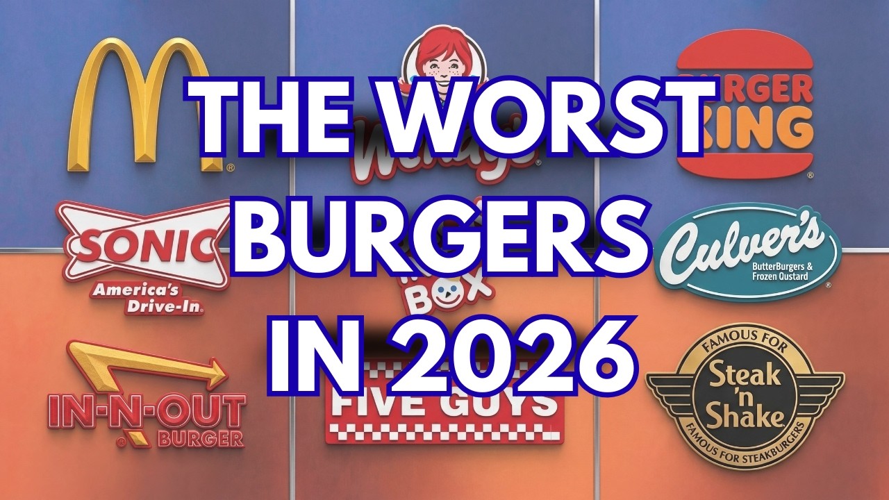 7 WORST and 7 BEST American Chains to Order a Burger (Stop Wasting Money)
