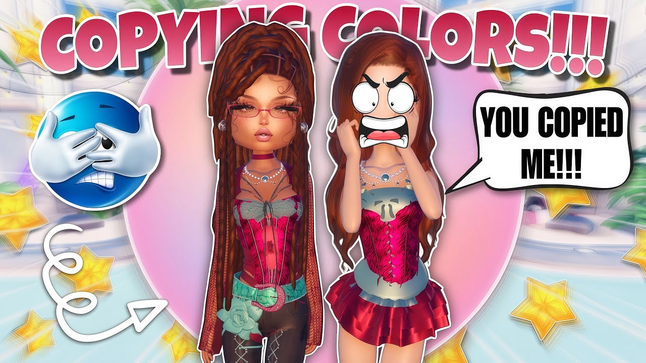 *COPYING* Pros *COLOR PALETTES* In Dress To Impress!! (Roblox)