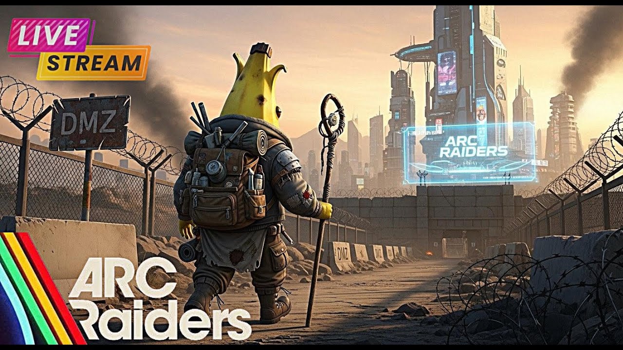 Topside for some loot in ARC Raiders!