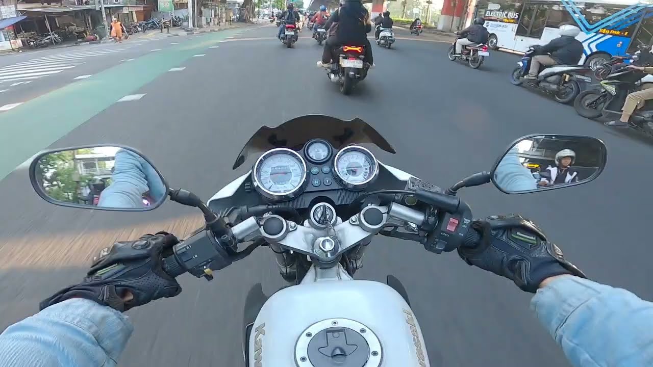 nyobain test ride ninja 150 r