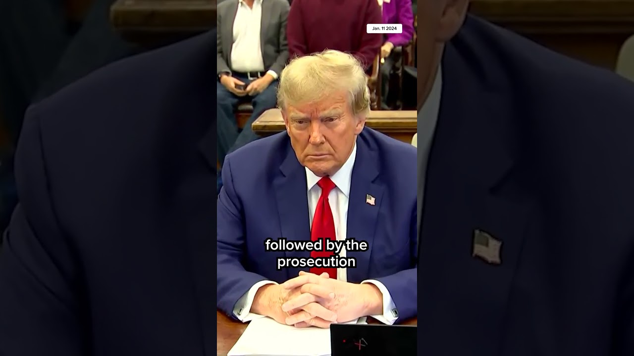 NEW VIDEO: Trump in NYC court for closing arguments