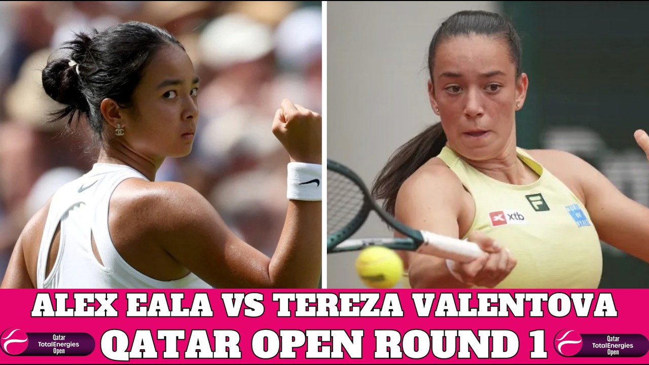 Алекс Ила против Терезы Валентовой &mdash; Qatar Open, раунд 1