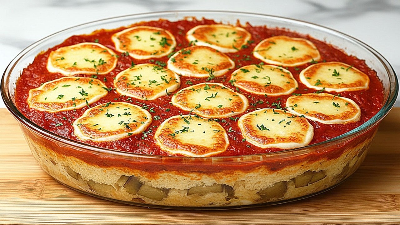 Die Aubergine, die alle verrückt macht! Das beste Auberginenrezept! Auberginenauflauf