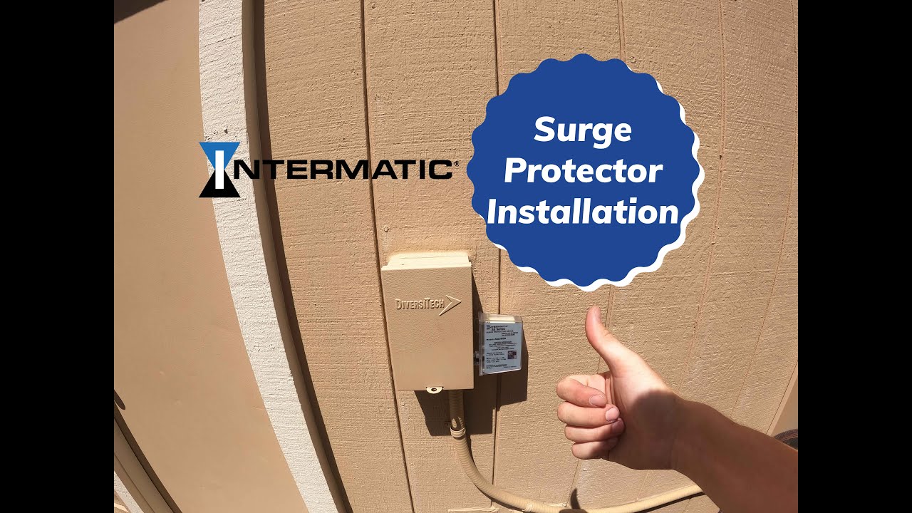 Как установить сетевой фильтр Intermatic AG3000 на кондиционер