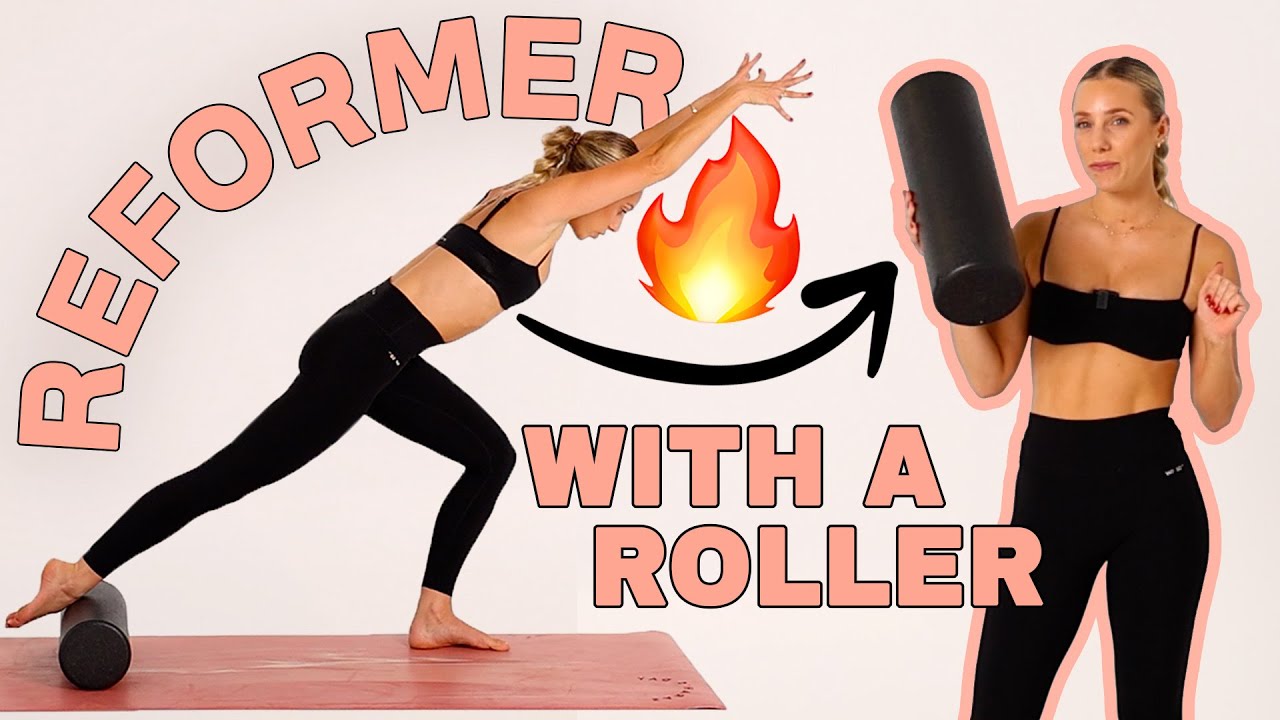 30 minute NO REFORMER roller pilates workout