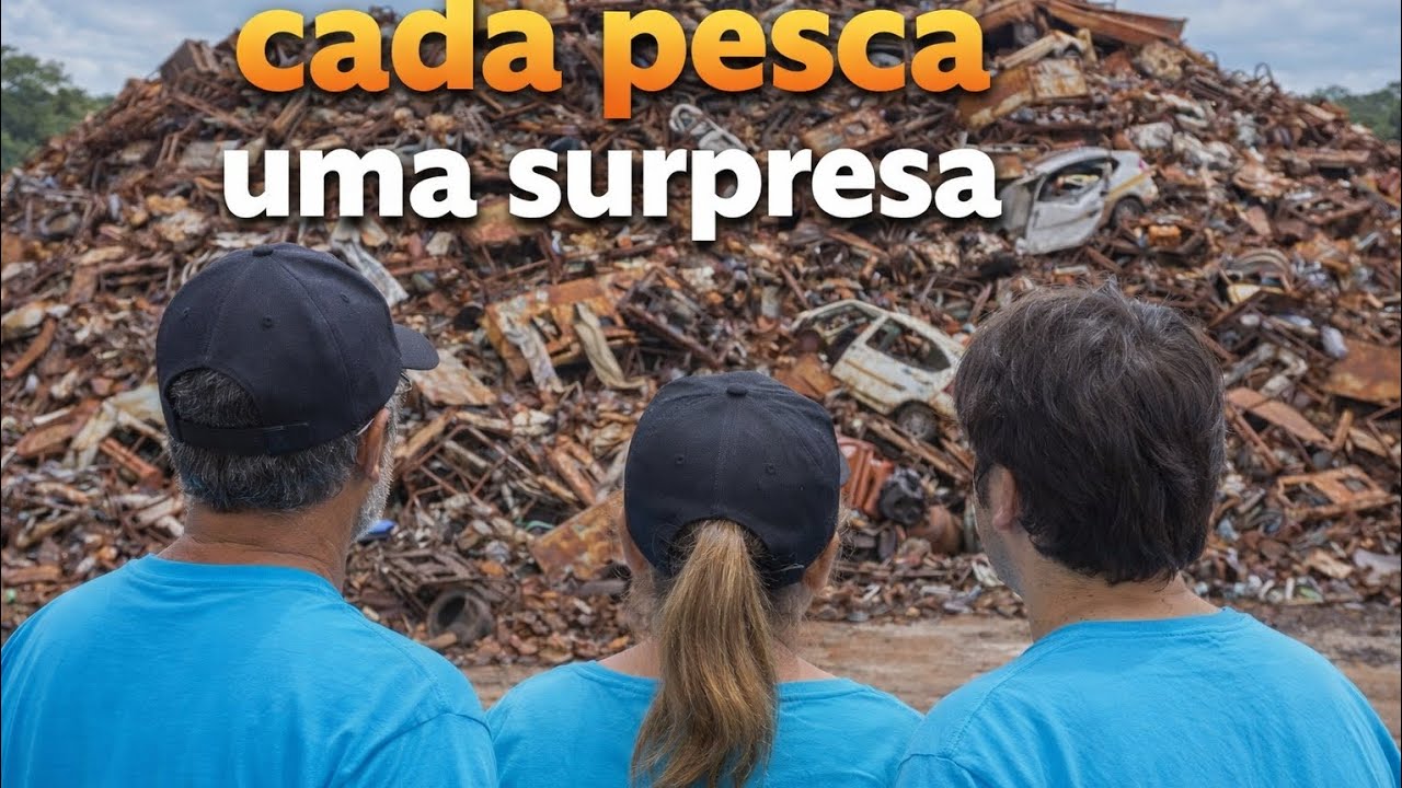 Pesca magnética  em Atibaia 