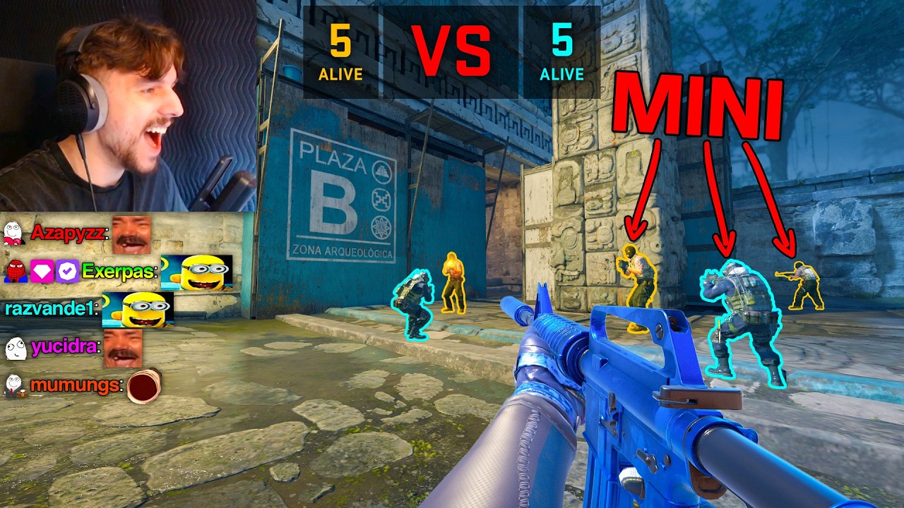 CS2, but Everyone is 2x Smaller... (5v5)