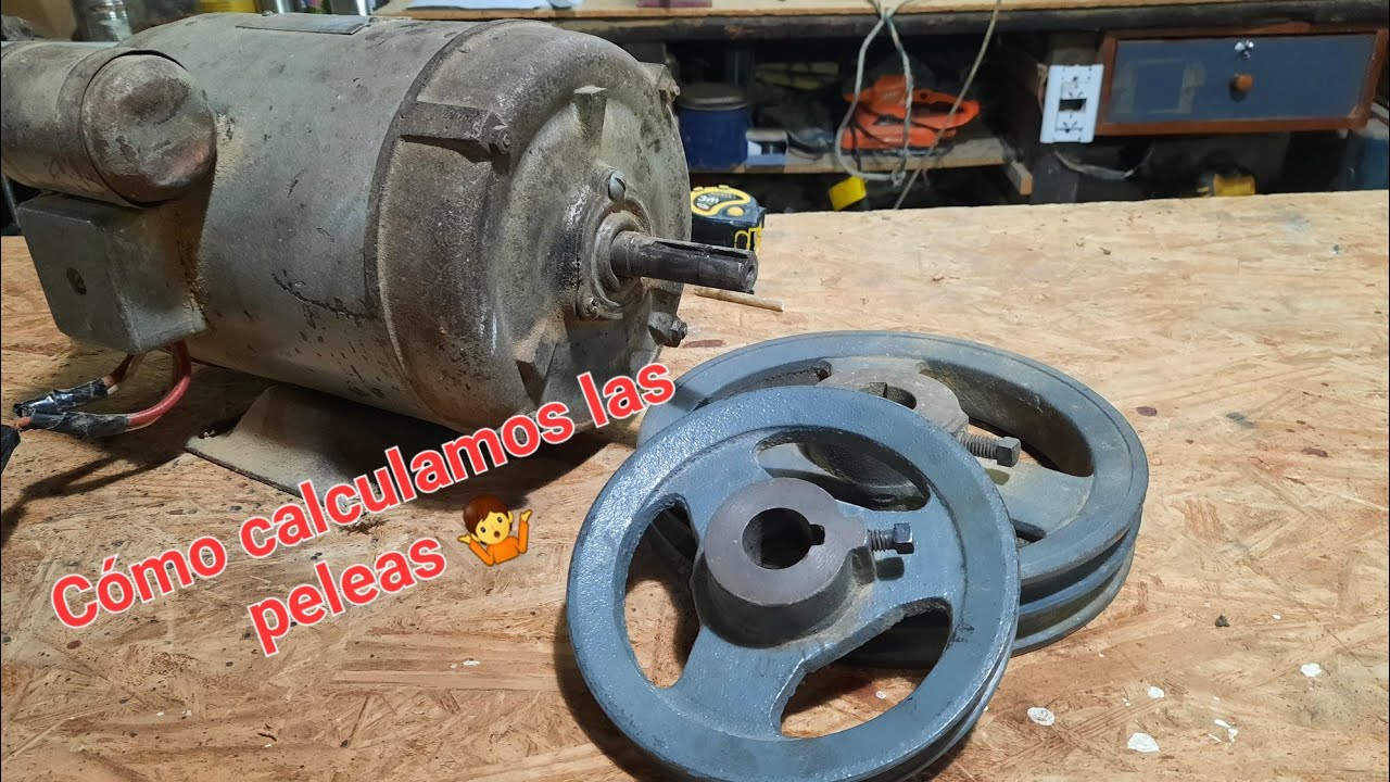 Calcular las RPM de una máquina