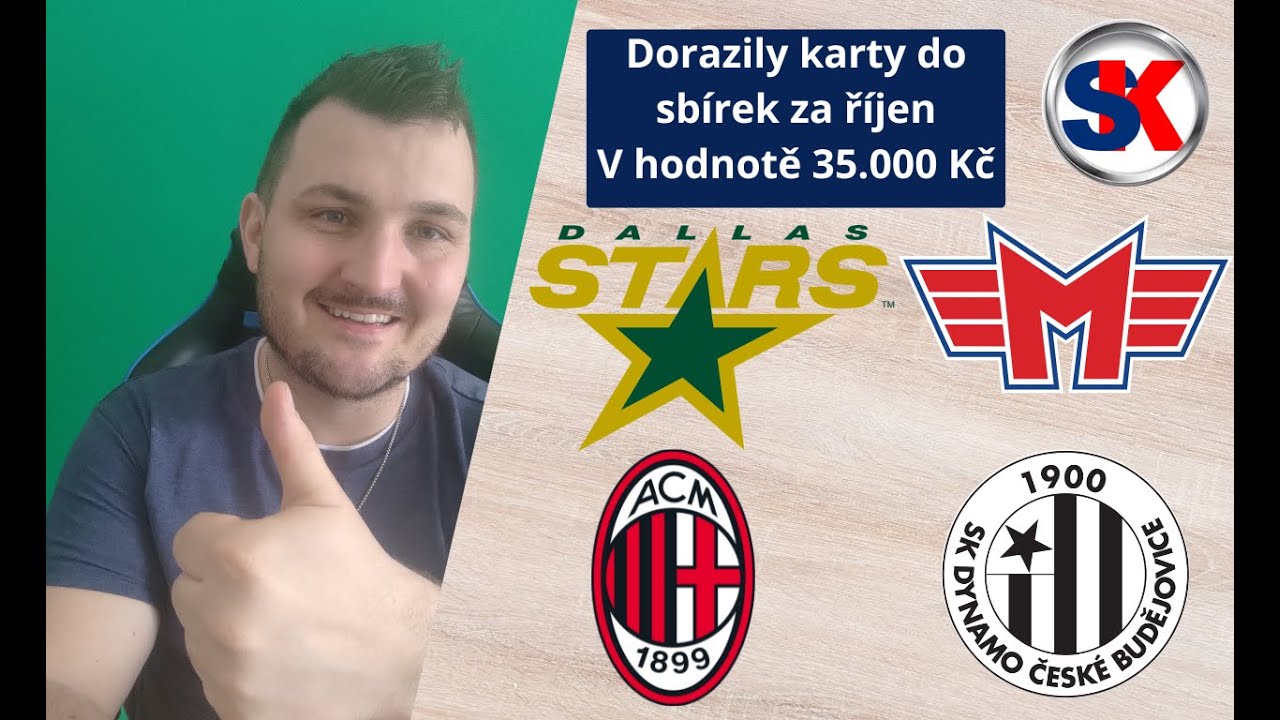 💖💎Dorazily karty + hokejky do sbírek za říjen💎💖
