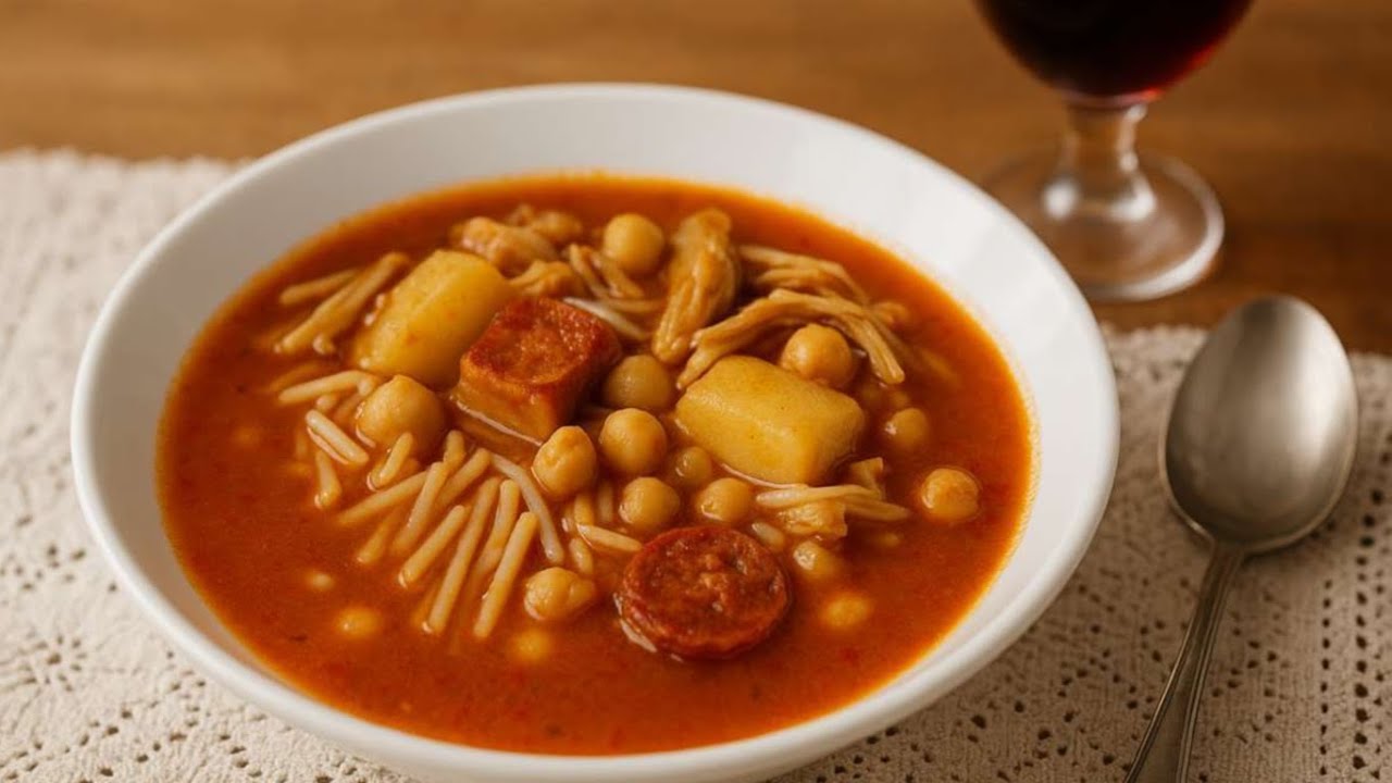 RANCHO CANARIO COMO LO HACE MI MADRE - Receta Tradicional con Todo el Sabor