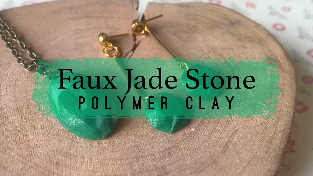 Polymer Clay Tutorial 38: Faux Jade Stone