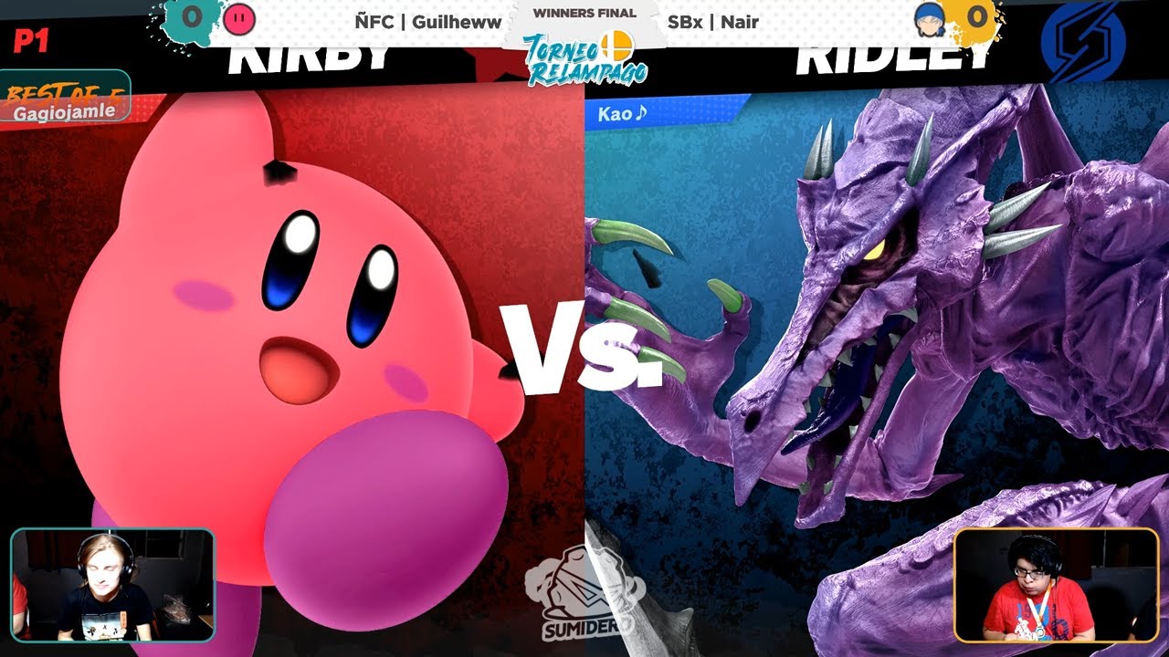 Guilheww (Kirby) vs Nair (Ridley) - Winners Final Mensual Relampago 03