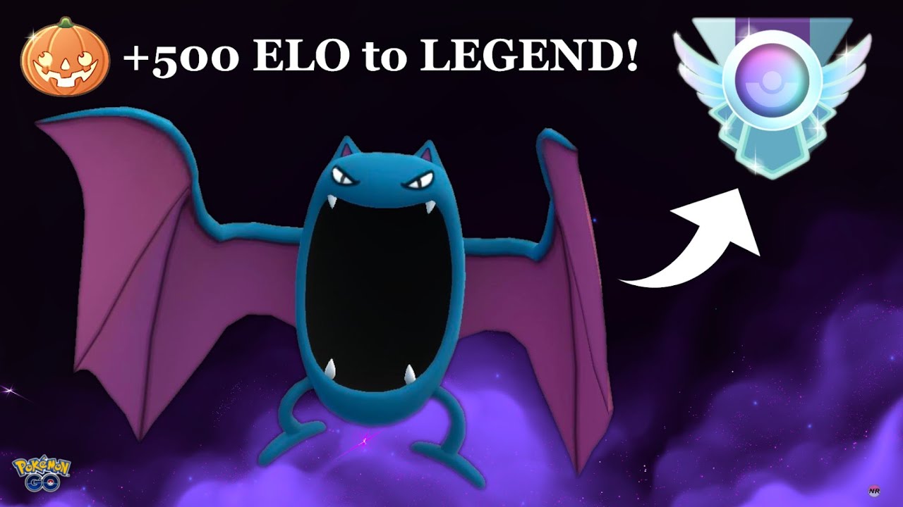 500 ELO GAINED, LEGEND ACHIEVED!! | Golbat closes out the Halloween Cup